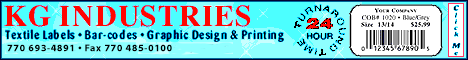 We sell blank hang tags and care labels